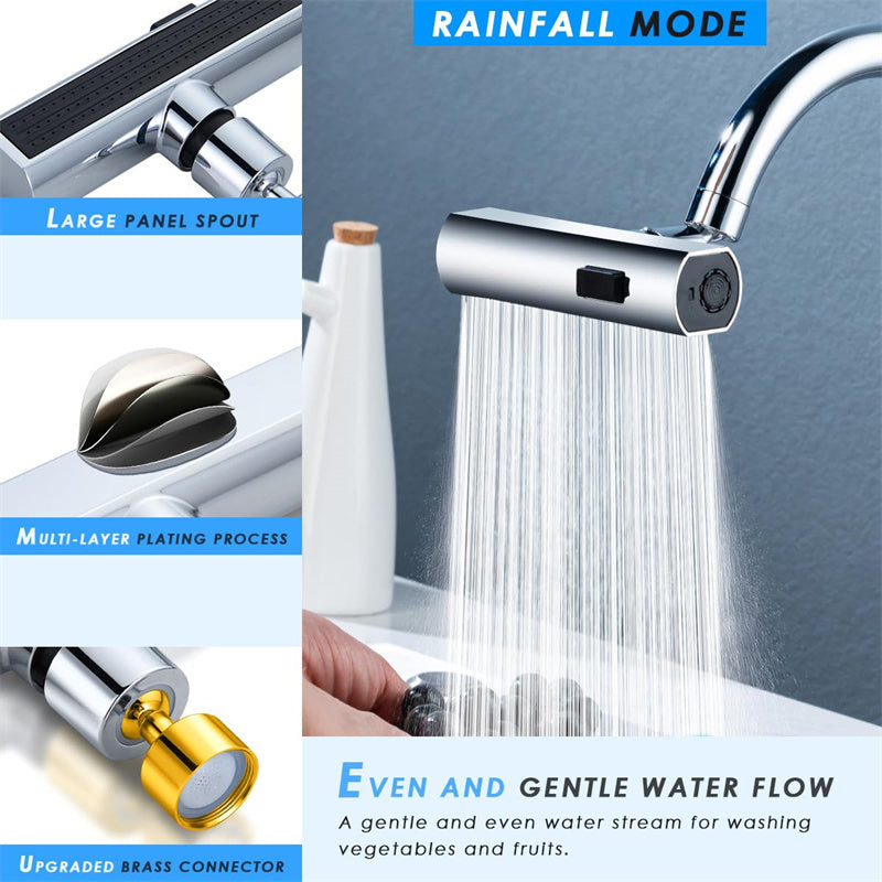 Adaptador de Grifo Cascada 360º Antisalpicaduras - Nokto